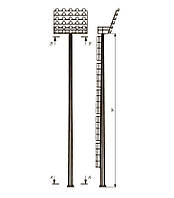Башня прожекторного освещения 16 м
