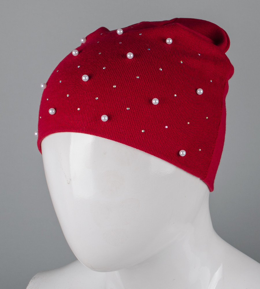 Шапка молодіжна Моллі, Червоний, фото 1