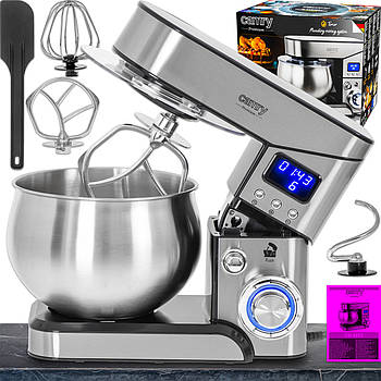 Тістоміс Camry CR 4223 — 2000 Вт, чаша 5 л, 6 швидкостей, вінчики і гачки