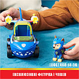 Щенячий Патруль рятувальна машина-трансформер човен Гончика Paw Patrol Aqua Pups Chase Transforming Shark, фото 3