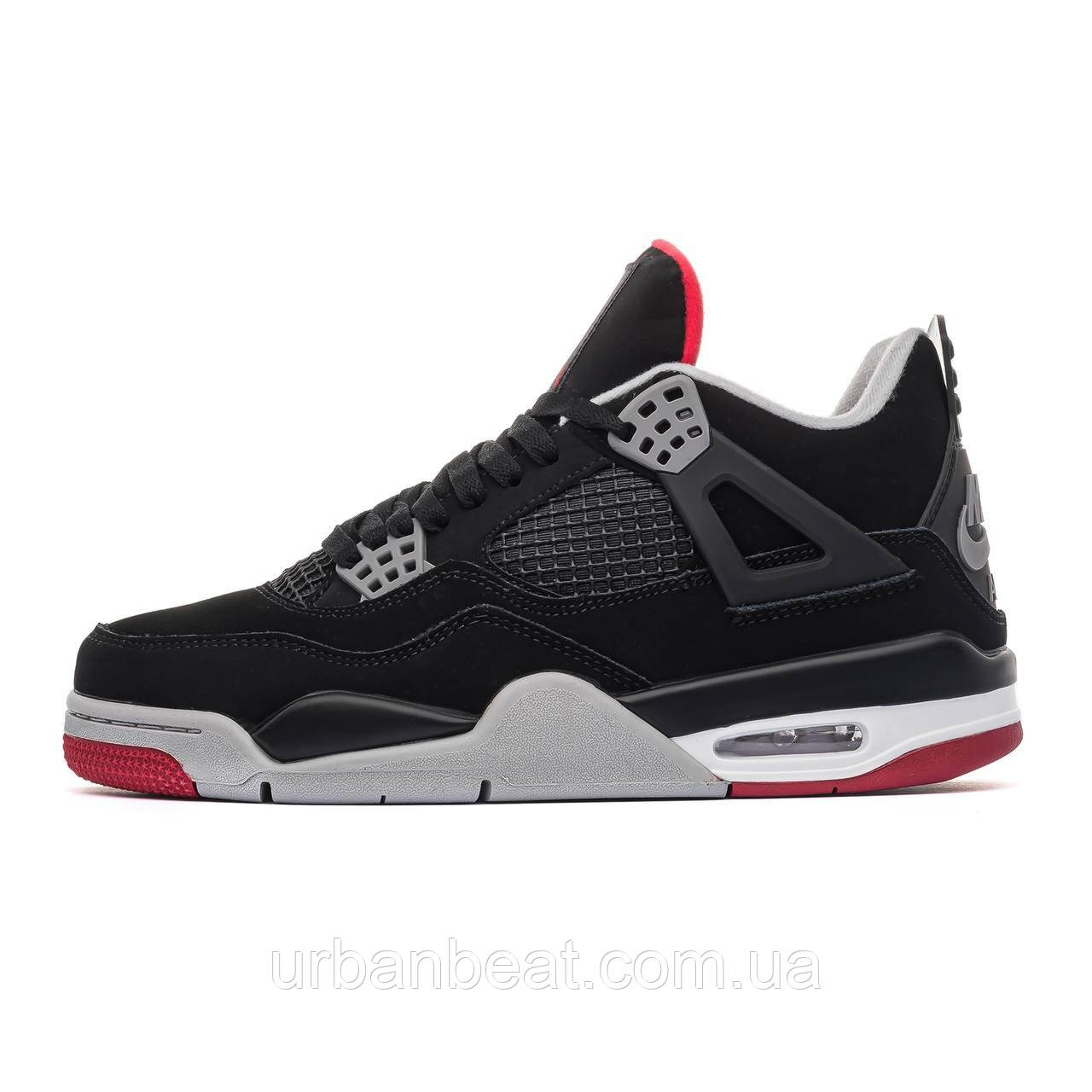 Чоловічі баскетбольні кросівки Nike Air Jordan Retro 4 Bred, фото 1