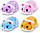 Інтерактивна іграшка Pets Alive Hamstermania Pink Кумедний хом'ячок Рожевий 9543B, фото 7