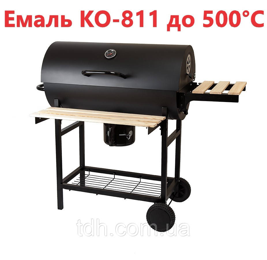 Емаль КО-811 срібляста термостійка до +500 °C для труб, печей, камінів