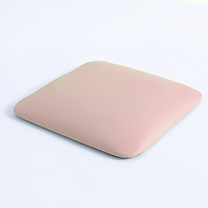 Підставка під лікоть для манікюру квадратна, рожева