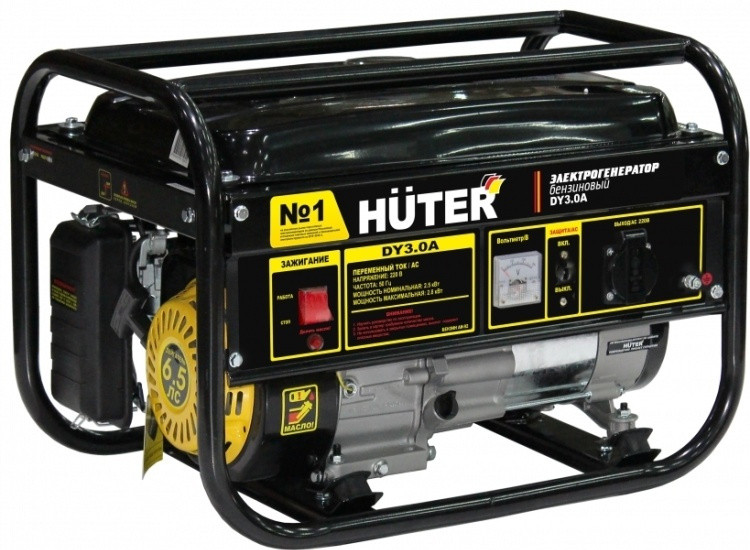 Генератор Huter DY3.0A [2.5кВт-3кВт], фото 1