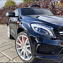 Дитячий електромобіль Mercedes GLA 45 AMG 4 мотора + пульт, фото 4