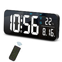 Настінний електронний годинник Mids NS-40, термометр, календар, секундомір, таймер.
