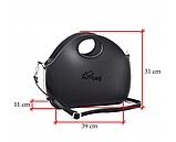 Сумка Humbag Luna Cardamon ciра, фото 2