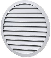 Вентиляційна решітка зовнішня алюмінієва IGC d315 мм біла (RAL9016)