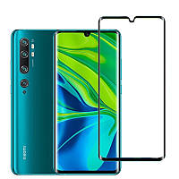 Захисне скло Fiji Premium для Xiaomi Mi Note 10 / Mi Note 10 Pro (Mi CC9 Pro) закруглені краї та повне проклеювання чорний