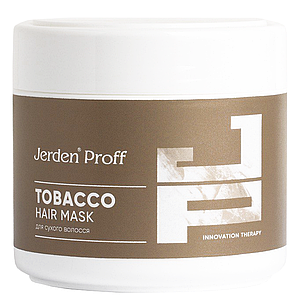 Маска для сухого волосся Jerden Proff TOBACCO Hair Mask, 300 мл з маслом ванілі та сечовиною