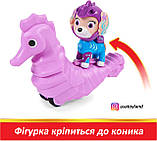 Щенячий патруль Аква пупс Корал і морський коник Оригінал Paw Patrol Aqua Pups Coral and Seahorse Action Figures, фото 4