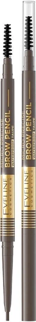Водостійкий олівець для брів Eveline Micro Precise №01 Taupe