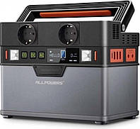 Портативна зарядна електростанція 300 Вт Allpowers для квартири 220 вольтів, Універсальна зарядна станція