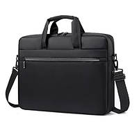Стильная сумка для ноутбука 15,6 дюймов и документов черная