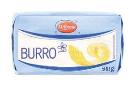 Масло вершкове burro Milbona 500гр