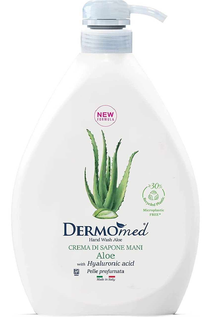 Крем-мило для рук  DermoMed Crema di sapone Aloe 1 л.