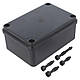 Розподільна коробка чорна Pawbol S-BOX 216C 120x80x50 IP65 без введення, фото 2