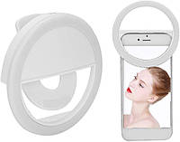 Светодиодное кольцо для селфи Selfie Ring Light [ОПТ]