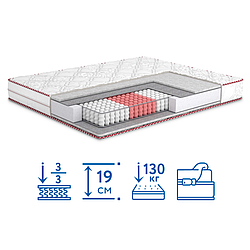 Ортопедичний матрац Carmin / Кармін з блоком незалежних пружин