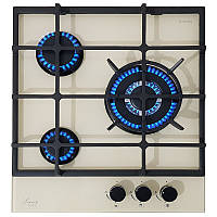 Варильна поверхня газова бежева Три конфорки 45 см Luxor RG 455 Praktic, Німеччина