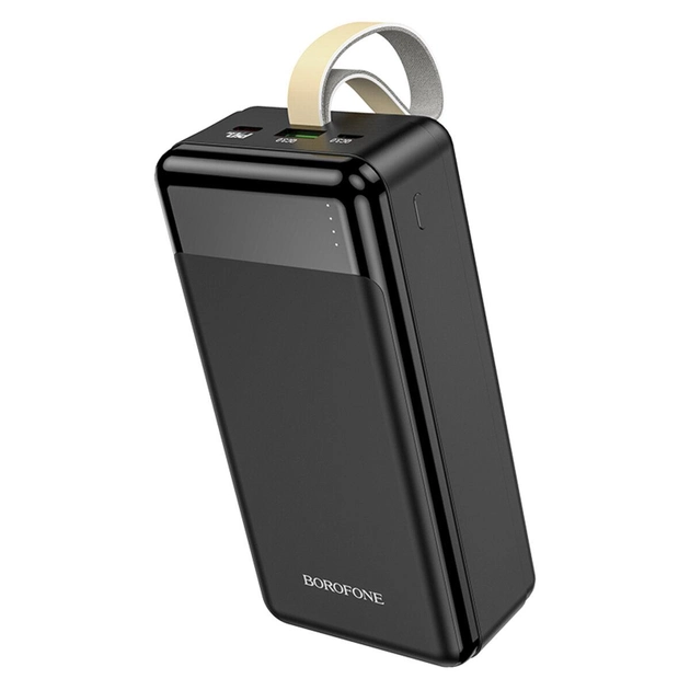 Універсальна зарядна батарея Power bank Borofone BJ19B PD20W+QC3.0 30000 mAh (Чорний)