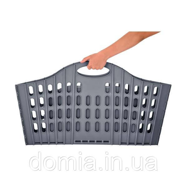 Кошик-трансформер овал. (56*35*39 см) б/кришки з ручками SEV Plastik, Туреччина SP-330