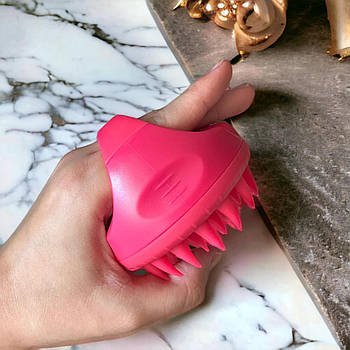 Масажер для шкіри голови та розподілу шампуню