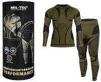 Термобелье Mil-Tec Performance Olive 11225001 2XL-3XL