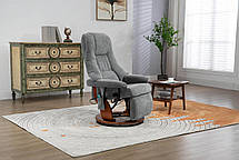 Крісло для відпочинку Avko Style ARMH 004 Grey з масажем та підігрівом, фото 2