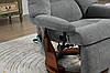 Крісло для відпочинку Avko Style ARMH 004 Grey з масажем та підігрівом, фото 4
