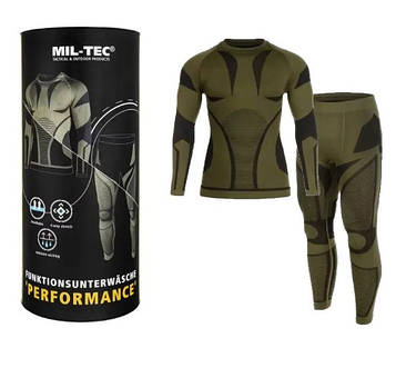 Термоактивна білизна Mil-Tec Performance Олива 11225001.PeremogaUA