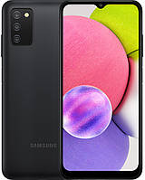 Samsung Galaxy A03S 3/32GB Black (SM-A037F) UCRF Офиц.Гарантия 1 год (*CPA -3% Скидка)_L