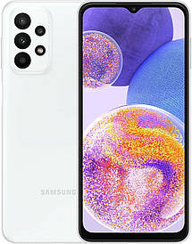 Samsung Galaxy A23 4/64GB White (SM-A235F) UCRF Офіц.Гарантія 1 рік (*CPA -3% Знижка)_L