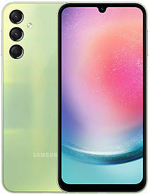 Samsung Galaxy A24 6/128GB Light Green (SM-A245F) UCRF Офіц.Гарантія 1 рік (*CPA -3% Знижка)_L