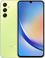Samsung Galaxy A34 5G 6/128GB Light Green (SM-A346Е) UCRF Офиц.Гарантия 1 год (*CPA -3% Скидка)_L