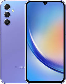 Samsung Galaxy A34 5G 6/128GB Light Violet (SM-A346Е) UCRF Офіц.Гарантія 1 рік (*CPA -3% Знижка)_L