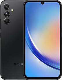 Samsung Galaxy A34 5G 8/256GB Black (SM-A346Е) UCRF Офіц.Гарантія 1 рік (*CPA -3% Знижка)_L
