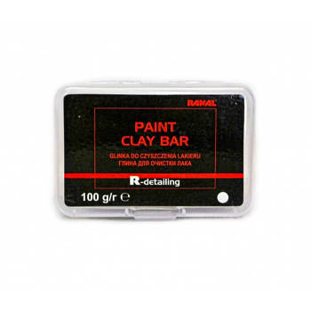 Глина для очищення ЛКП Ranal Paint Clay Bar 100 г (м'яка - біла)