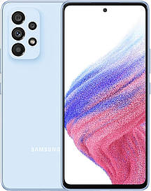 Samsung Galaxy A53 5G 6/128GB Blue (SM-A536E) UCRF Офіц.Гарантія 1 рік (*CPA -3% Знижка)_L