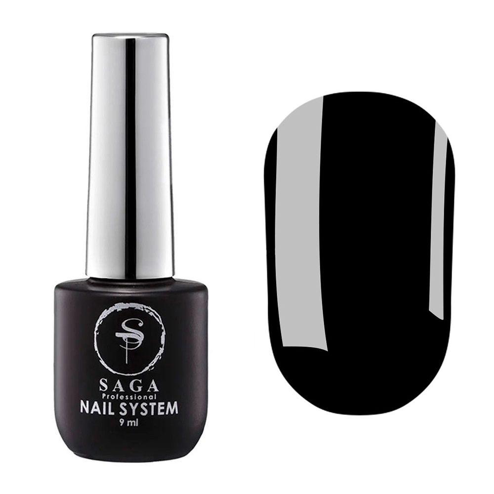 Кольоровий Чорний топ без липкого шару Saga color top White, 9 мл, фото 1