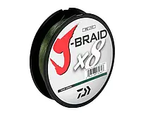 Шнур DAIWA J-Braid x8 0,10mm 6,0kg 150m green