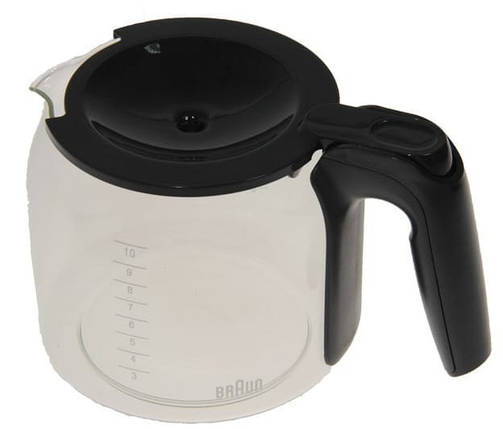 Скляна колба для кавоварки Braun KF3100WH (7313210654) Оригінал, фото 1
