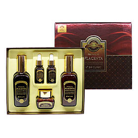 Набір косметики для обличчя 3W Clinic Placenta 3 Items Set 3 шт