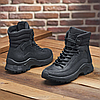 Тактичні берці зимові чорні, військові черевики зима, армійське взуття на зиму для зсу, розміри: 37-48, фото 5