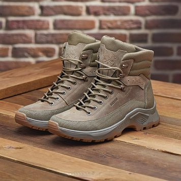 Тактичні берці зимові койот, військові черевики зима бежеві, армійське взуття на зиму для зсу, розміри: 37-48