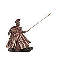 Колекційна статуетка "Гектор у бою" бронзового кольору від італійського бренду Veronese 22 см, фото 2