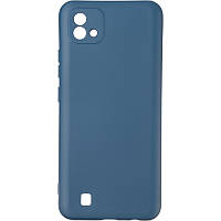 Чехол - накладка для Realme C11 / RM X3231 2021/ бампер на Realme C11 / Full Soft Case / синий .