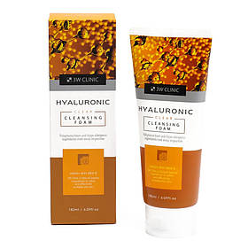 Пінка для вмивання зволожуюча 3W Clinic Hyaluronic Clear Cleansing Foam 180 мл