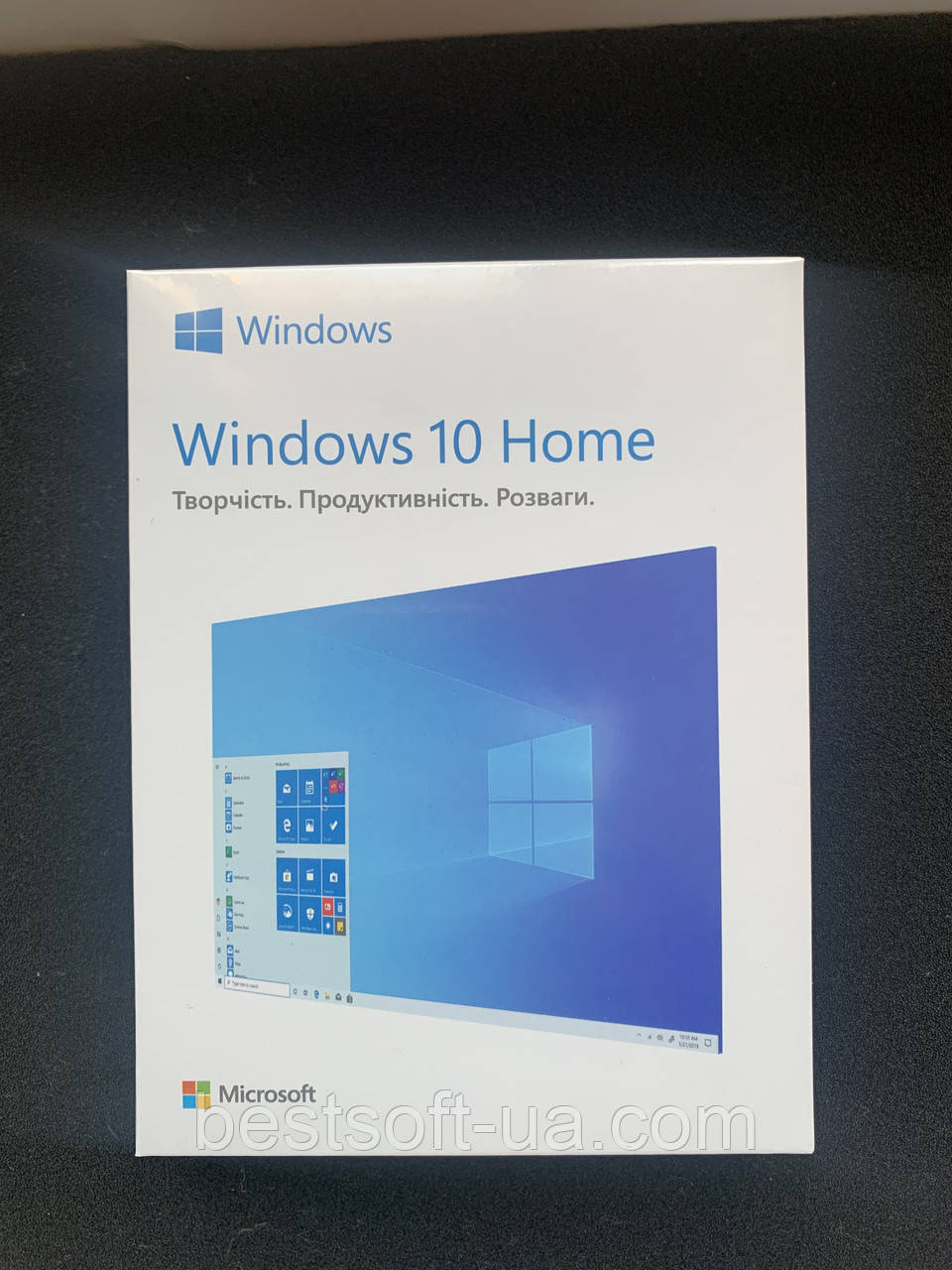Microsoft Windows 10 Домашня UKR 32/64-bit Box-версія USB 3.0 (HAJ-00083)